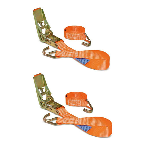 Cinta Para Amarração Com Catraca 400kg X 3m - 2 Unidades