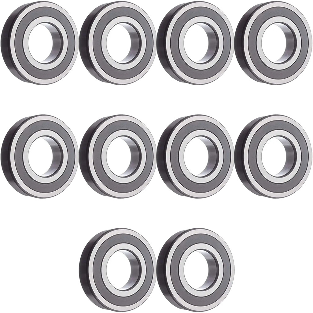 Kit 10 rolamento industrial 6301 2RS 37x12x12