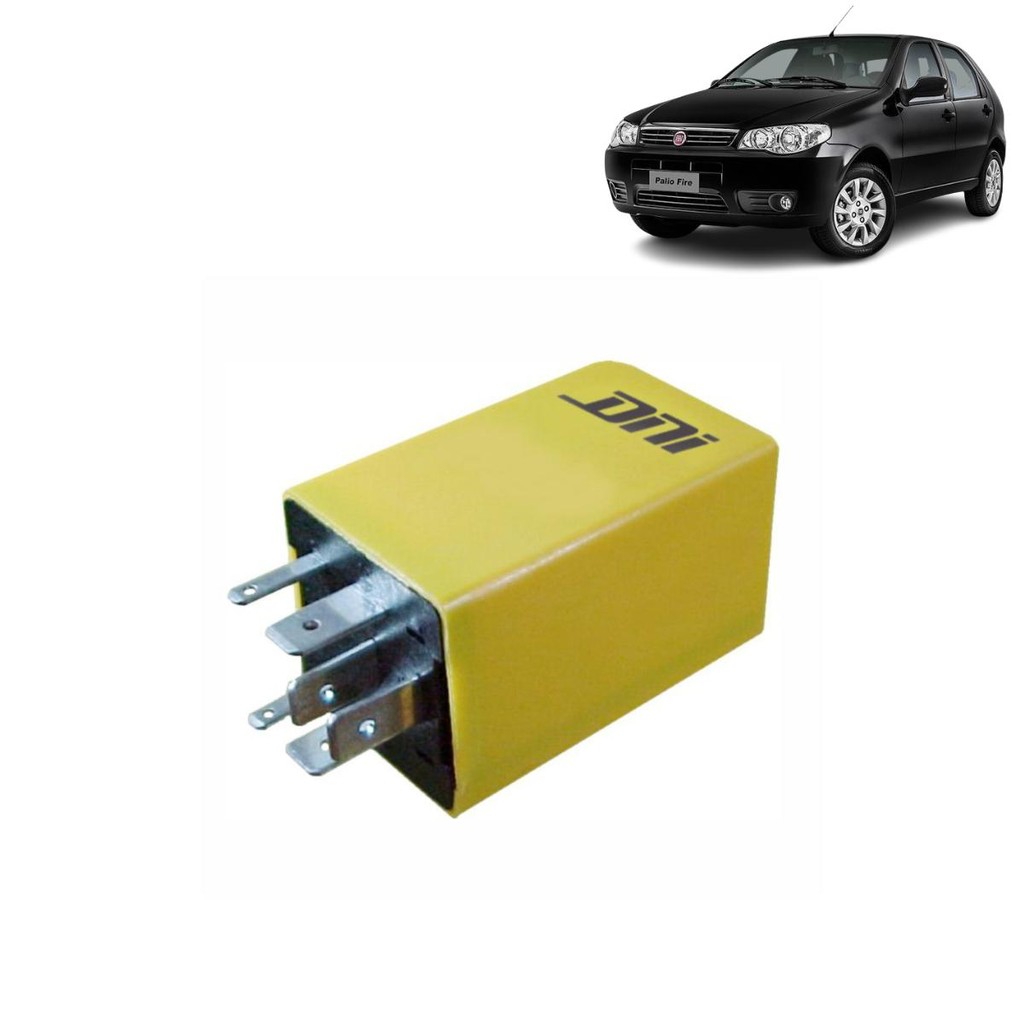 Relé para Travas Elétricas das Portas Fiat 46426365 - 12V - DNI 8504 em Oferta na Shopee