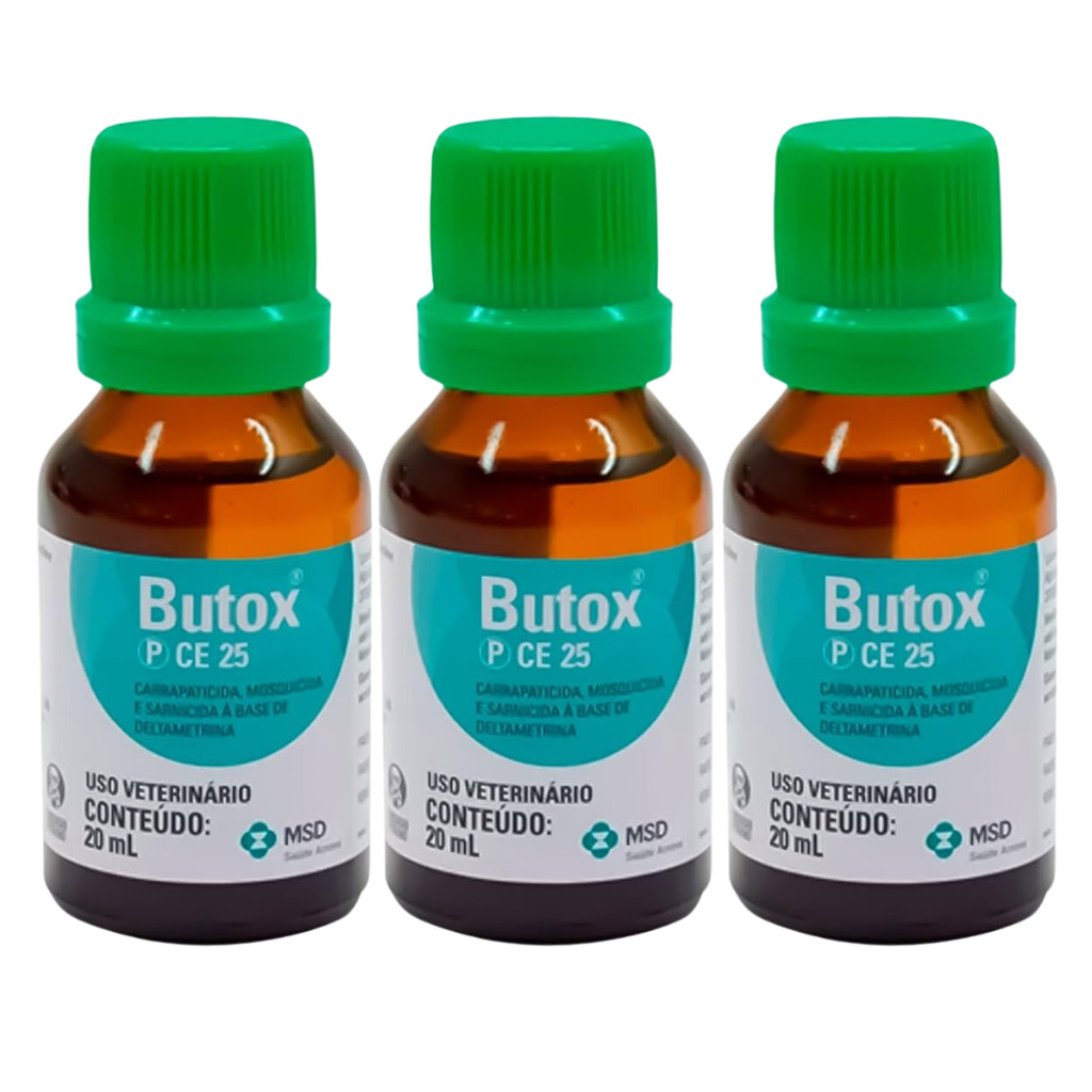Combo 3 Butox 20 mL MSD