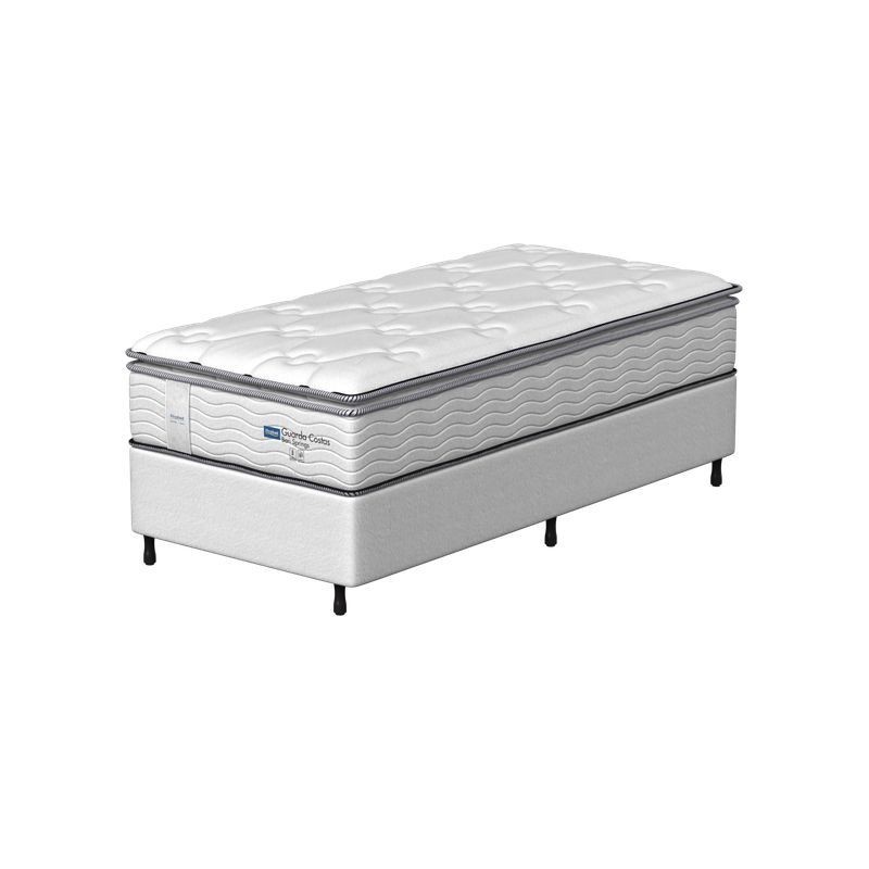 Conjunto Box Solteiro Mola Ensacada Probel Bari (88x188x58cm) em Oferta na Shopee