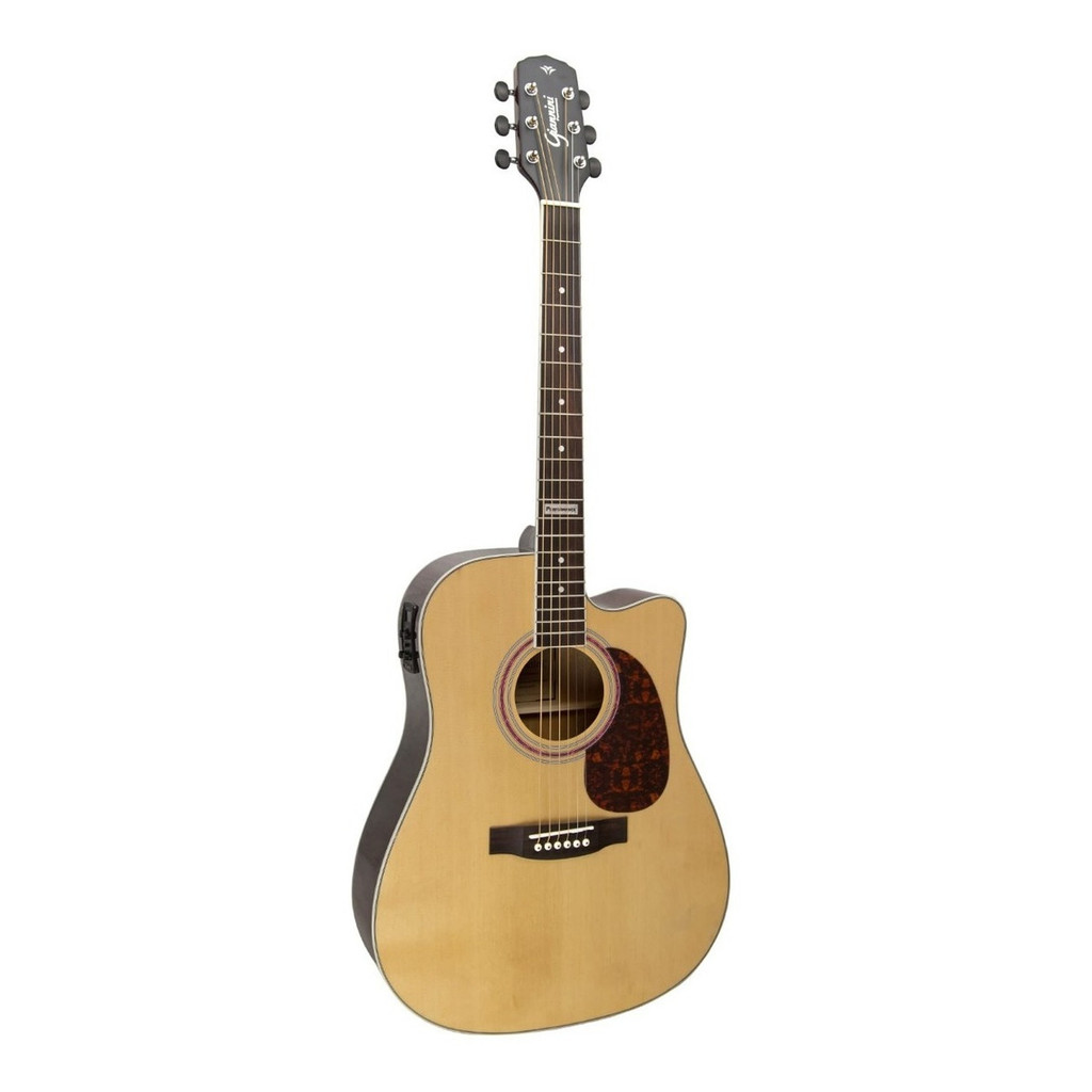 Violão Giannini Folk Performance Gf-1d Ceq Natural - Oferta! em Oferta na Shopee