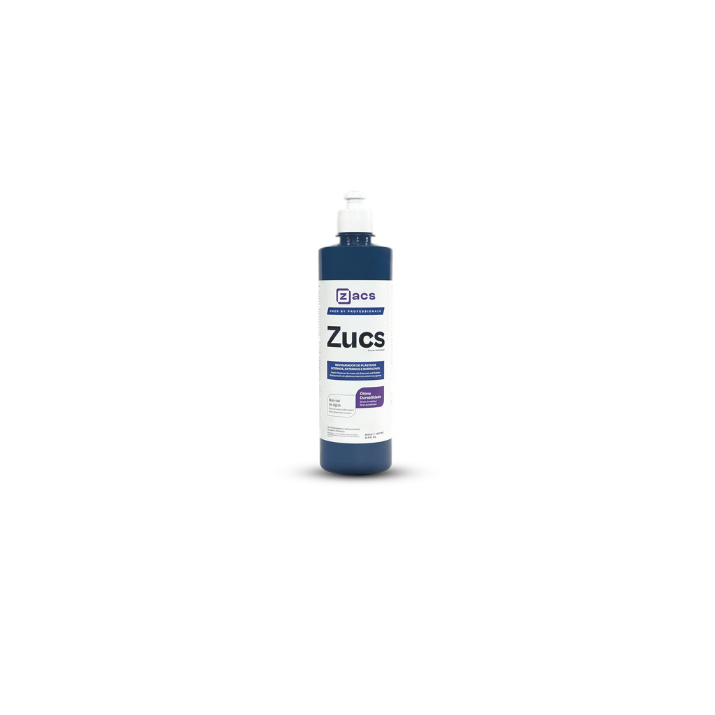 Zucs Restaura Plástico Interno Externo Borrachas 500ml Zacs