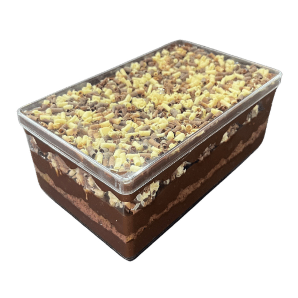 Kit 1-5 Cake Box Retangular 1,750ml Com Tampa De Acrílico Para Sobremesas Organizadora Lsc Toys em Oferta na Shopee