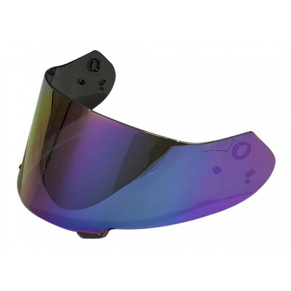 Viseira Camaleão Capacete Fechado X11 Revo Iridium Colorida Original Anti Risco
