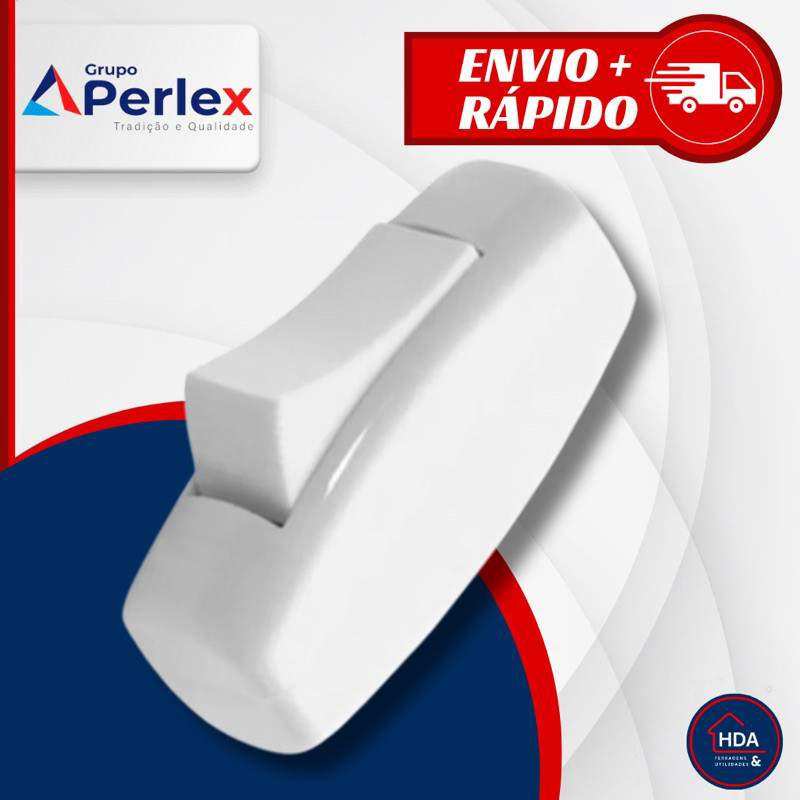 Interruptor Para Abajur Meio Cordão Pera Simples Branco - Perlex em Oferta na Shopee