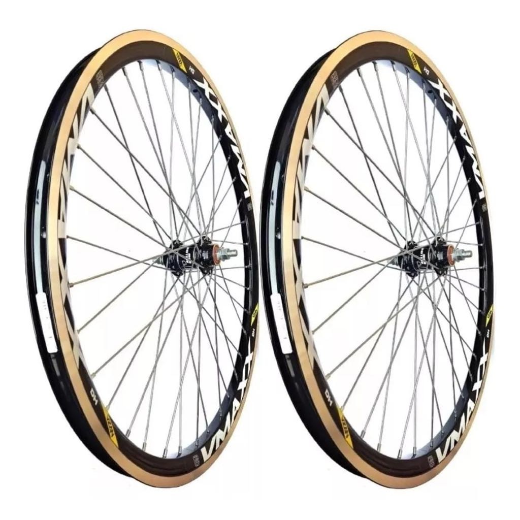 Par Roda Vmaxx Aro 26x1.9 V-brake aro vmaxx grau em Oferta na Shopee