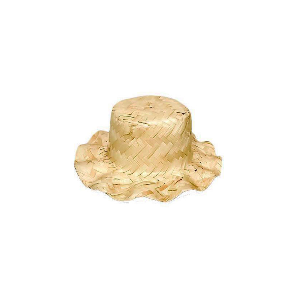 10 Chapeu de Palha flor 12 cm Decoração Festa Junina Enfeite São João Arraia