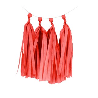 Varal de Pompons - Vermelho - 2m - 1 unidade - Rizzo em Oferta na Shopee