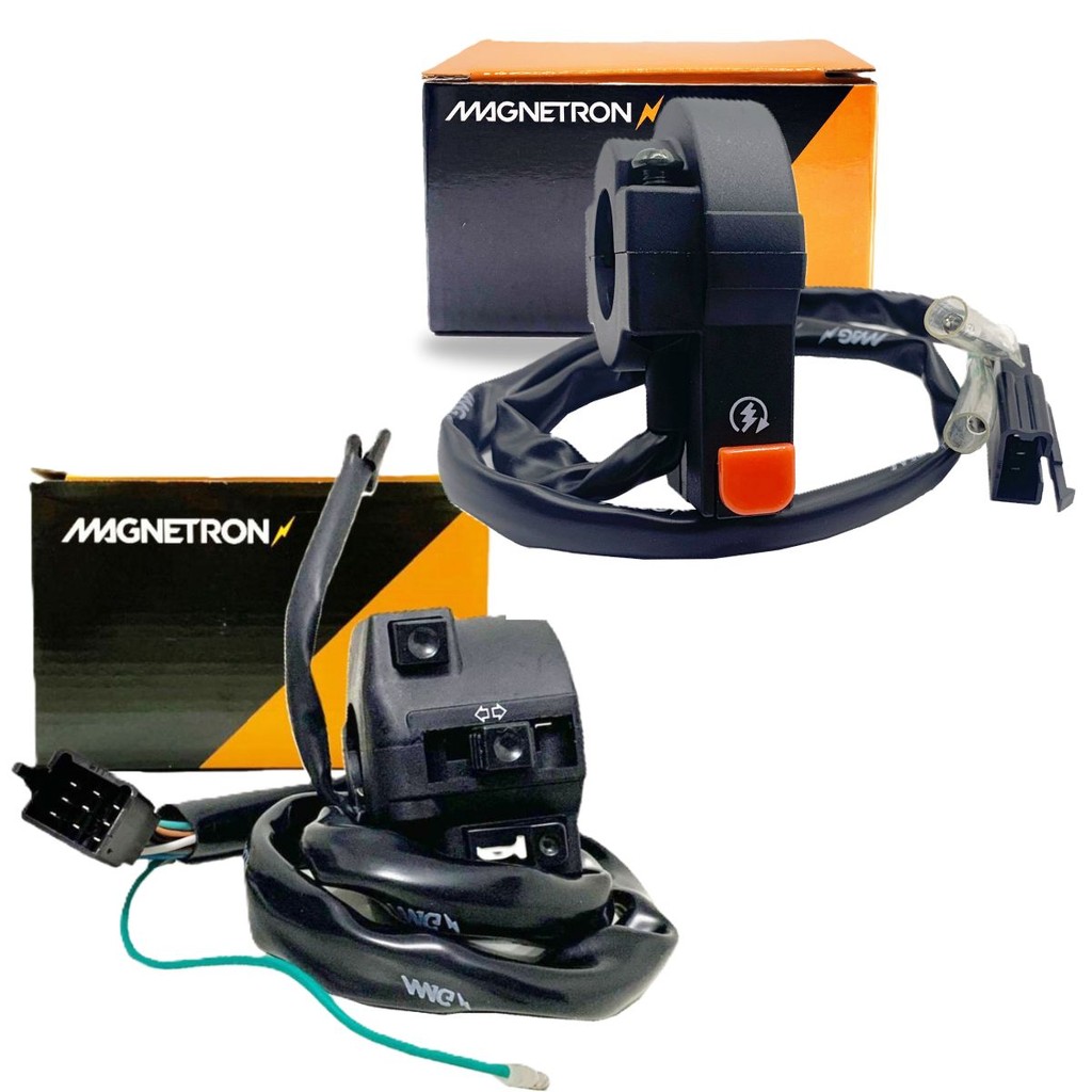 Chave de Luz e Punho de Partida Cg 125 Fan Es 2009-2013 Magnetron em Oferta na Shopee