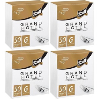 Guardanapo Scott Grand Hotel Grande Extra Luxo 200 Folhas em Oferta na Shopee