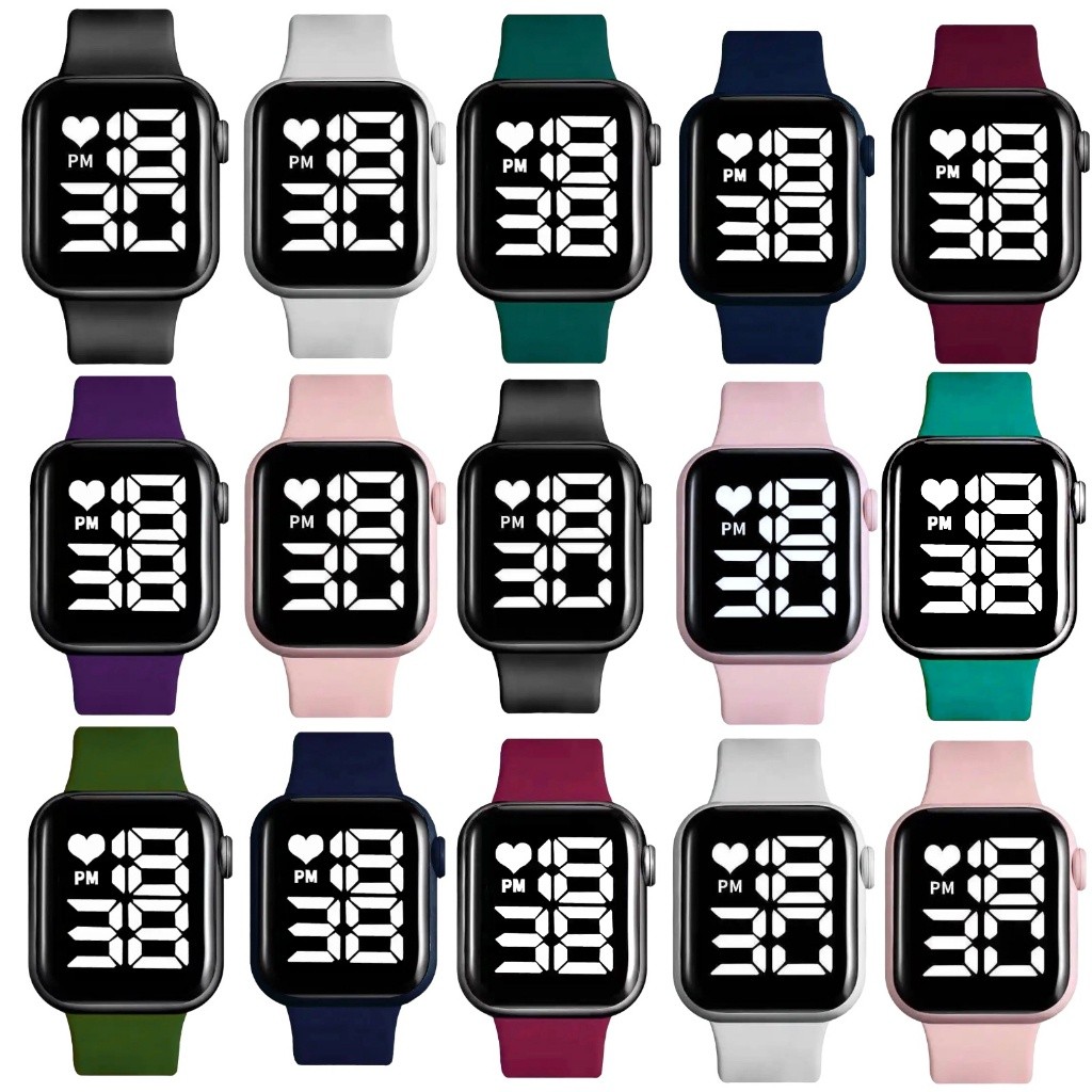 Kit 10 Relógios Digital A Prova D´água Masculino Feminino Revenda em Oferta na Shopee