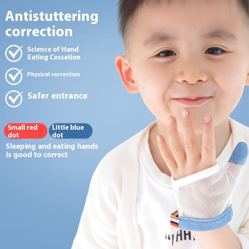 Estone 1 Par Infantis Proteção Dedo Para Bebês 6 Meses A 2 Anos, Fácil Limpeza, Lavável, Prote