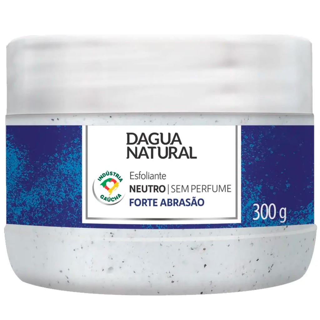 Imagem Creme Esfoliante Dagua Natural Neutro Forte Abrasão 300g Sem Perfume