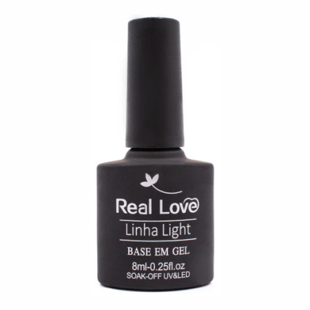 Base Gel 8ml - Real Love em Oferta na Shopee