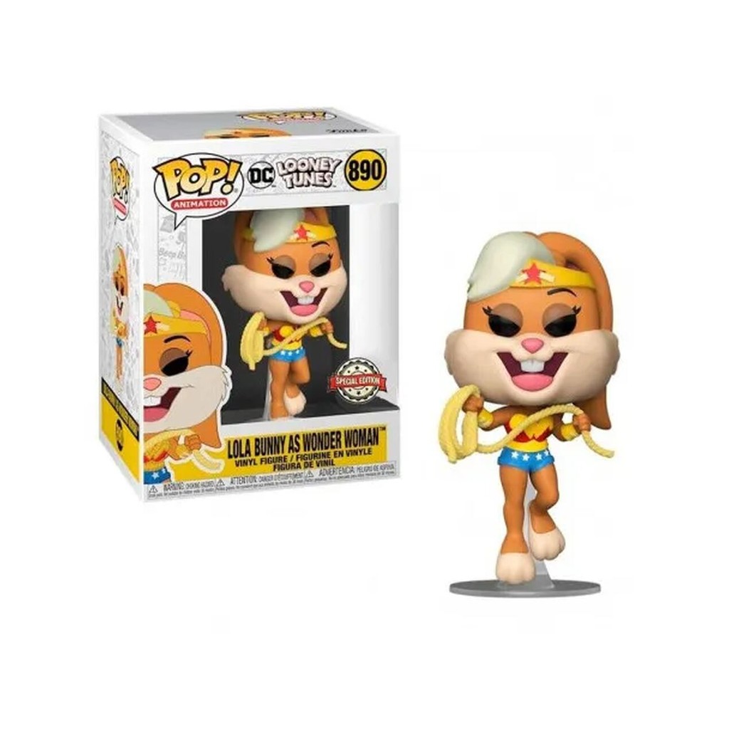 Funko Pop! Looney Tunes Lola Bunny As Wonder Woman 890