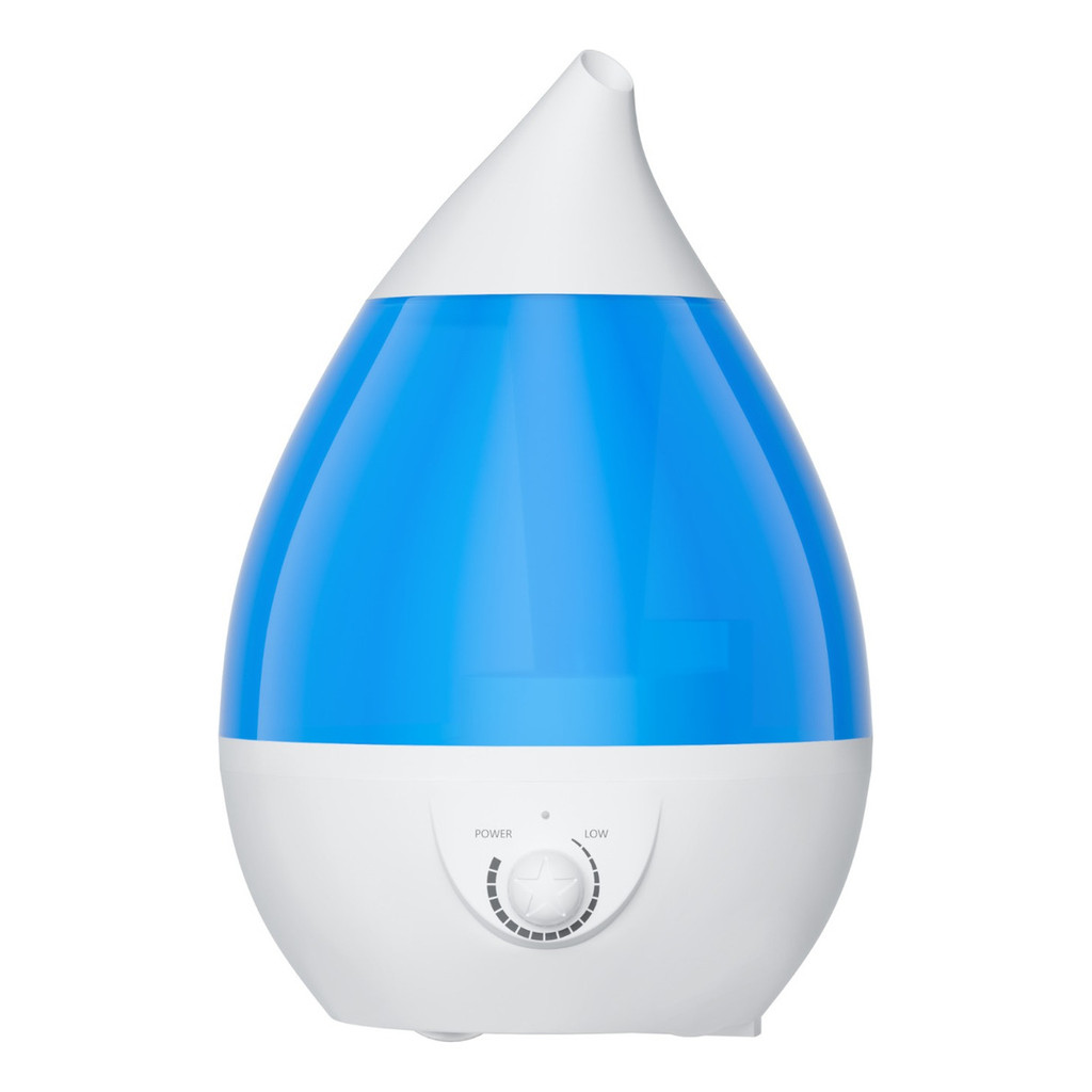 Umidificador De Ar Purificador Ultrassônico Luminária 2.6 Litros Com Luz Baixo Ruído Silencioso Bivolt