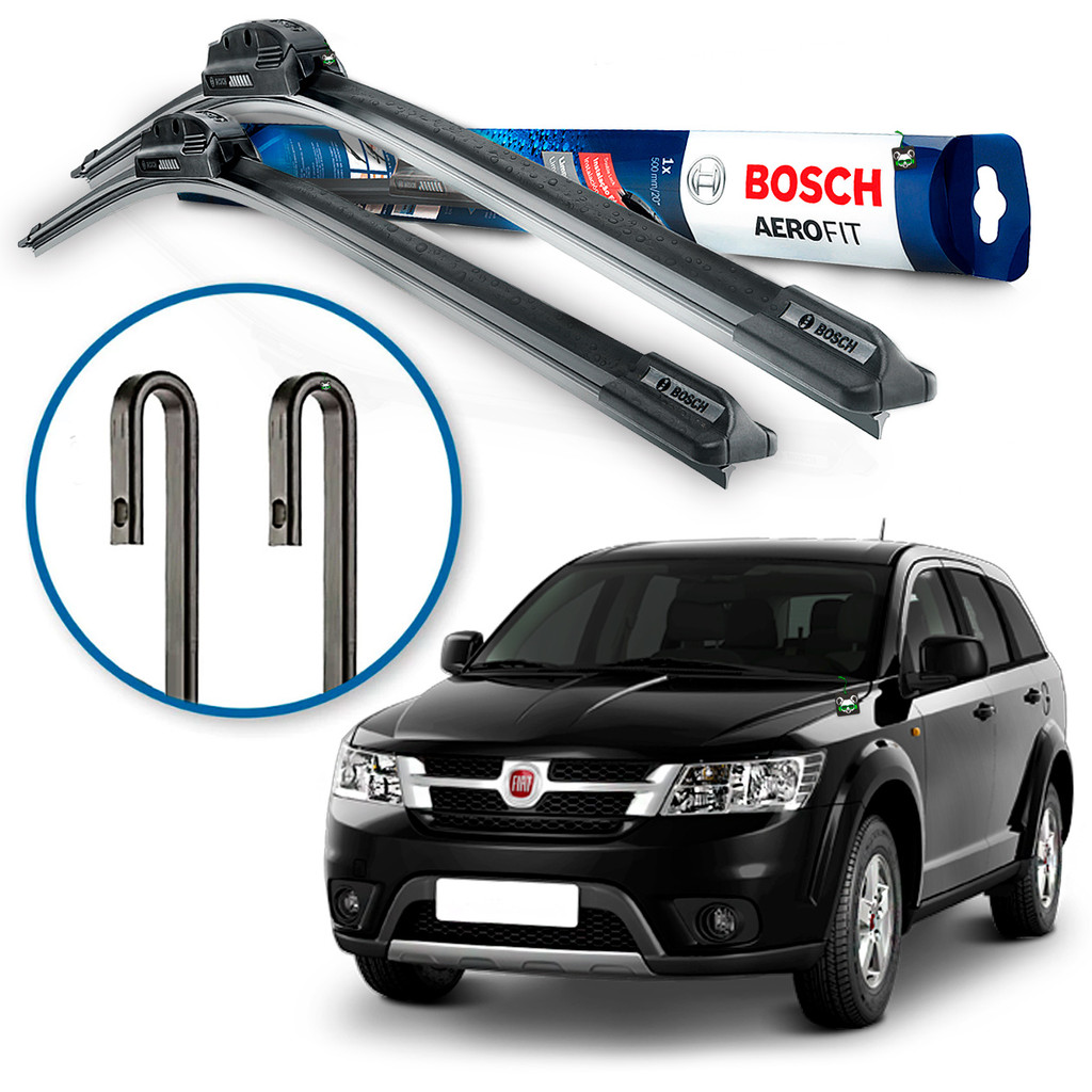 Par Palheta Limpador Parabrisa Bosch Fiat Freemont 2011 2012 2013 2014 2015 2016 em Oferta na Shopee