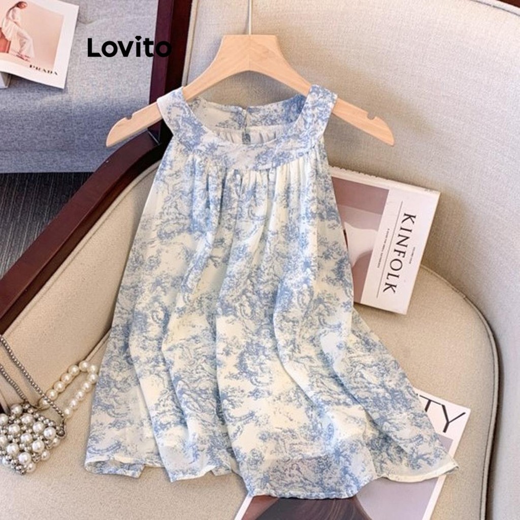 Lovito Regata Casual Ditsy Floral Regata Feminina LNM71059 - Women Clothes