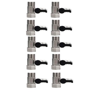 Kit 10 Adaptador/Conector Oxygen de Metal de 1/2" com saída de 1/4 em Oferta na Shopee