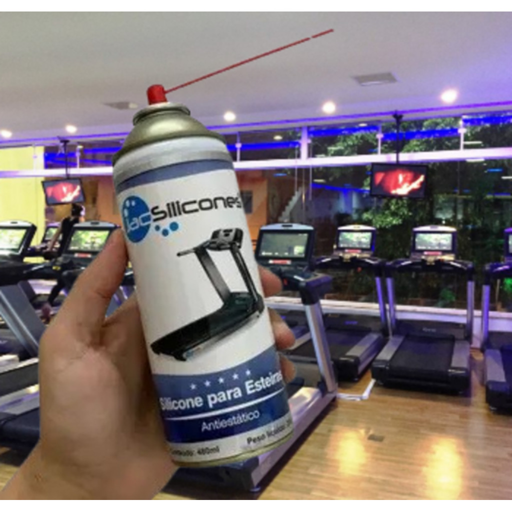 Silicone Óleo Lubrificante Spray Esteira 480 Ml Jac · foto 2
