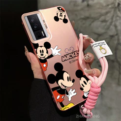 Capa Para POCO F5 PRO Silicone material Fosco TPU anti Queda Caso De Telefone Estético Dos Desenhos Animados Bonito Padr