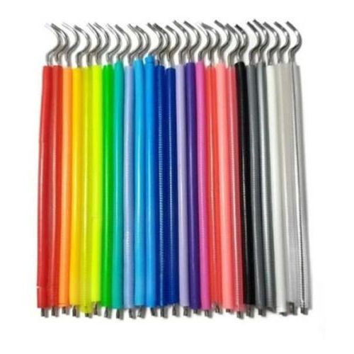 100 Borrachinhas para aparelho ortodôntico (1 palito) você escolhe a cor