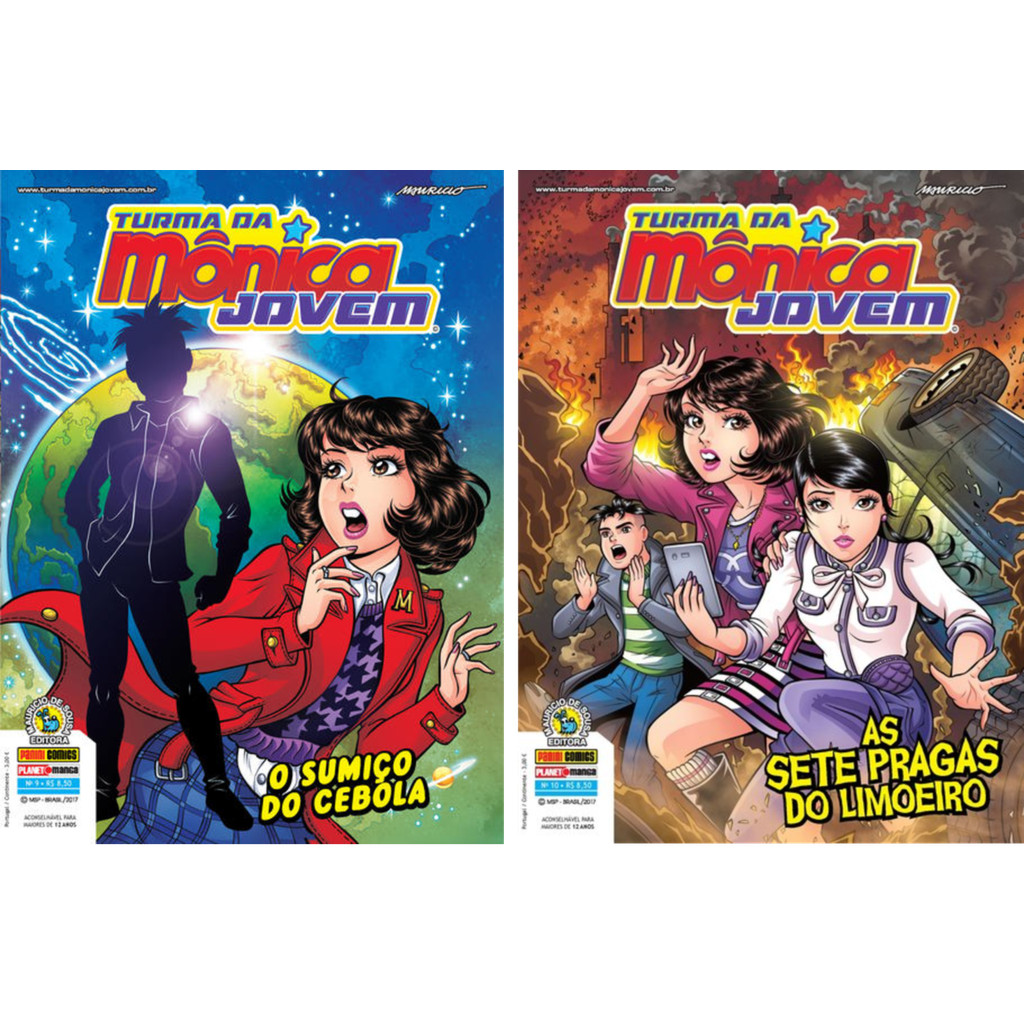 TURMA DA MÔNICA JOVEM - SÉRIE 2 VOL 9 E 10: O SUMIÇO DO CEBOLA + AS SETE PRAGAS DO LIMOEIRO