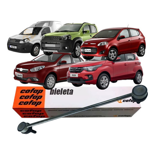 Bieleta Dianteira Original Cofap Para Grand Siena Mobi Uno Palio 2010 2011 2012 2013 2014 Até 2020 em Oferta na Shopee