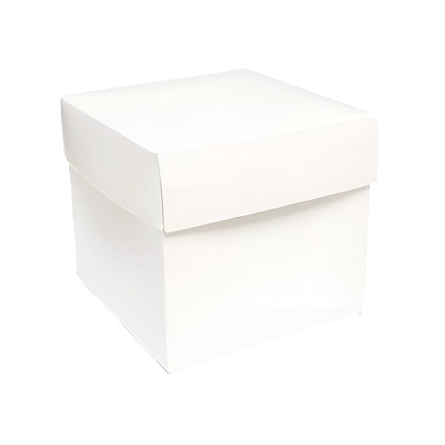 Caixa Cubo Para Presente Branco Mini PP  - 10 unidades - Assk - Rizzo