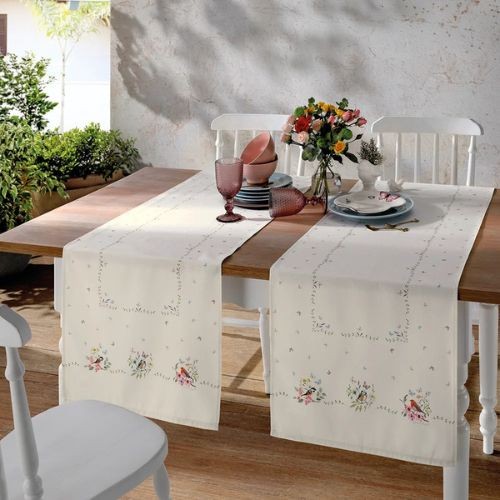 Trilho de Mesa Dohler Jardim 1.60x0.45 impermeável em Oferta na Shopee