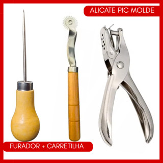 Kit Furadores Carretilha Marcador de Pic P/ Modelagem em Oferta na Shopee