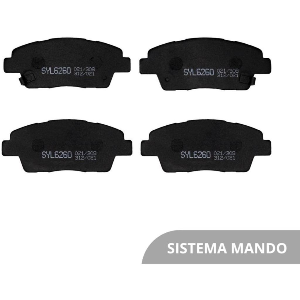 Pastilha de Freio Dianteiro Hyundai Hb20 S 2013 a 2021 SYL em Oferta na Shopee
