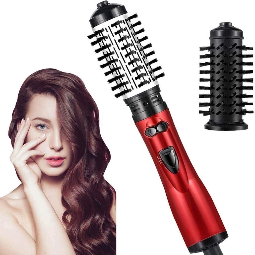 Escova Rotativa Elétrica Secador de cabelo Professinal 2 em 1  JIMMY