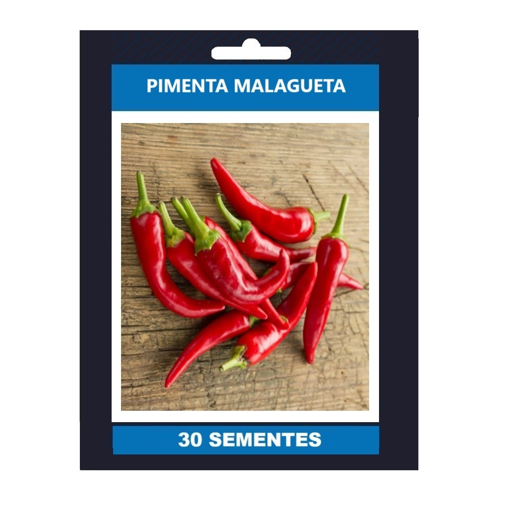 30 Sementes De Pimenta Malagueta Crioula Chili Capsicum II