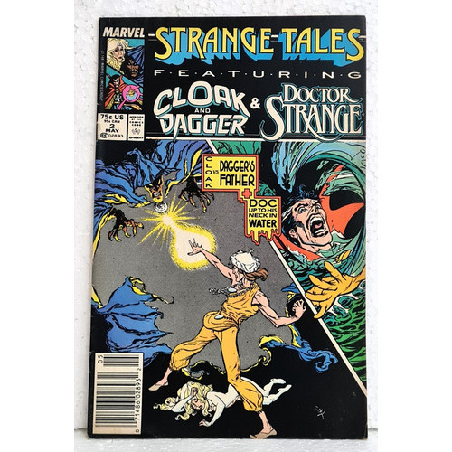 Hq Gibi Strange Tales (1987) N° 2 - Cloak And Dagger And Doctor Strange  - Ed. Marvel Comics - 1987