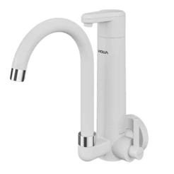 Torneira Parede Bica Móvel Purificador Lagune Vitalité Branco - Viqua