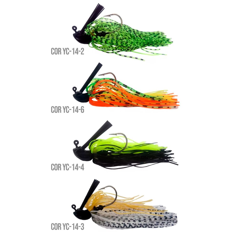 Isca Artificial Meia Água Rubber Jig - Deyu