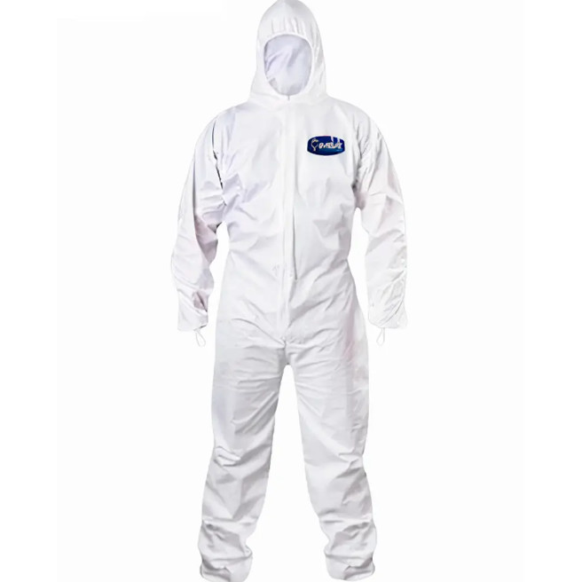 Macacão Polipropileno C/ Capuz Cor: Branco CA: 42194 REF: MC-BR-M -IMBAT em Oferta na Shopee