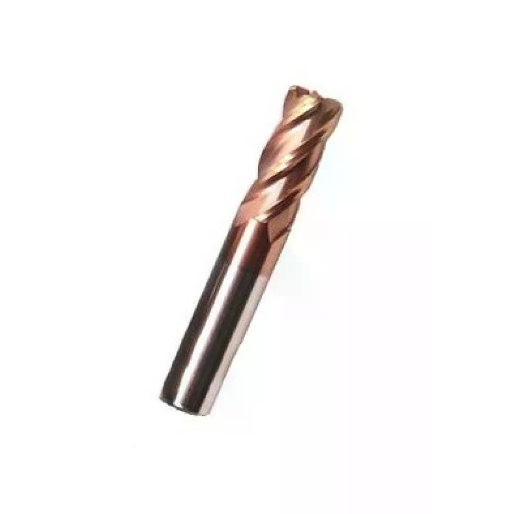 Fresa Toroidal de Metal Duro 4Mm - 4 Cortes 55Hrc H4 Raio 1
