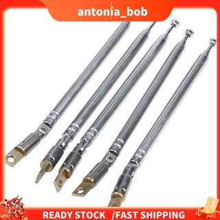 5 Pcs 32 Cm Comprimento 5 Seção Telescópica AM FM Antena De Rádio 180 Graus em Oferta na Shopee