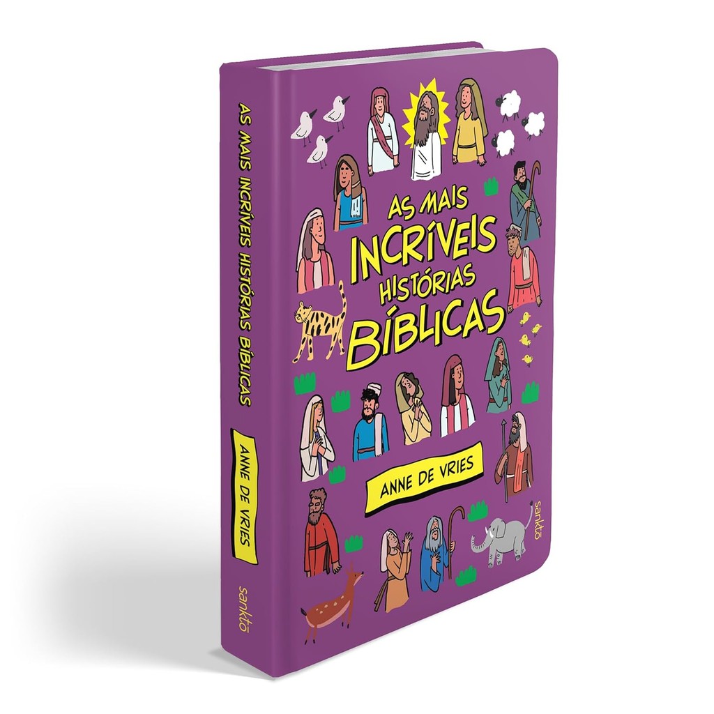 Bíblia Infantil | As mais incríveis histórias bíblicas | Capa Dura | Roxa em Oferta na Shopee