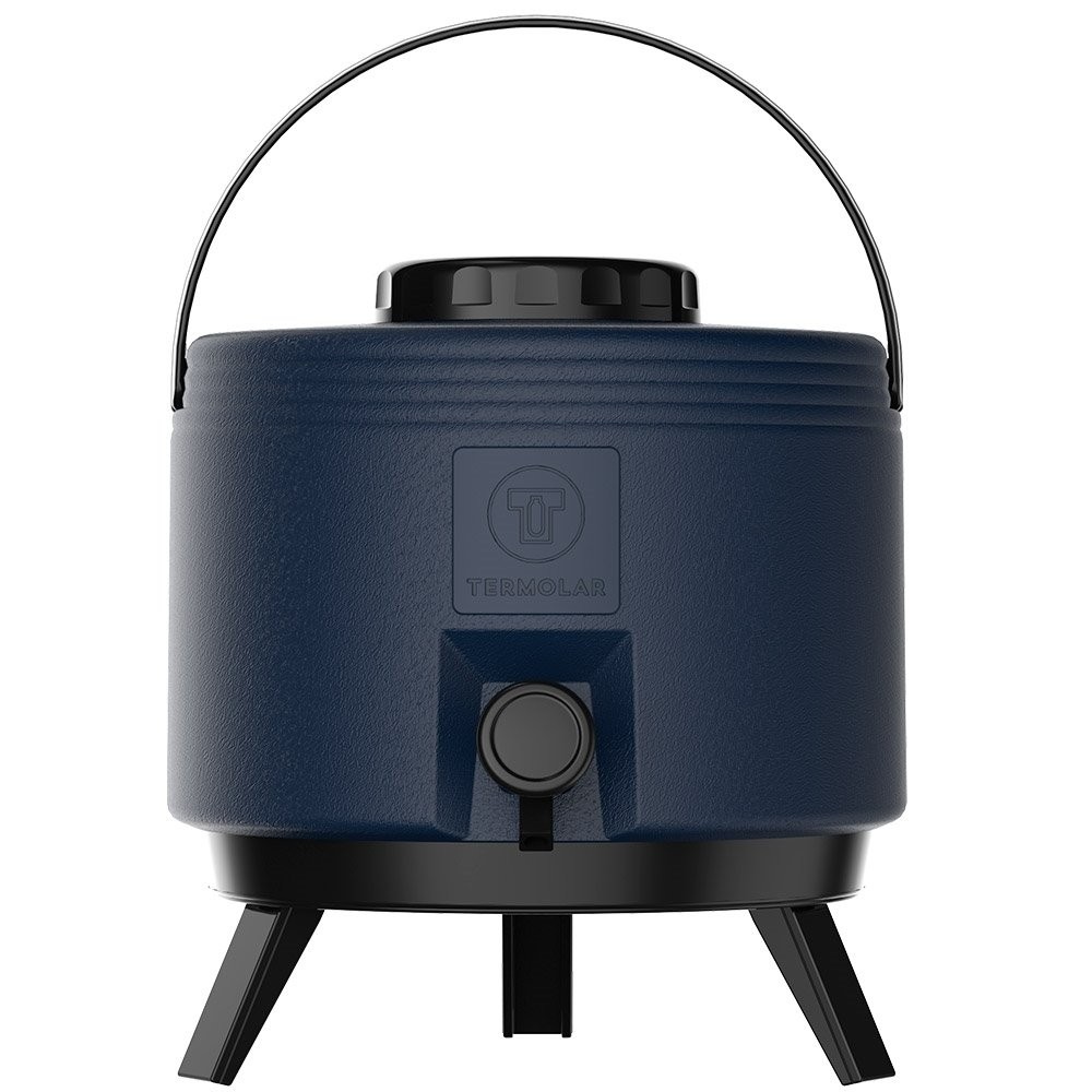 Garrafão Térmico Termolar Maxitermo Liso Azul 6L em Oferta na Shopee