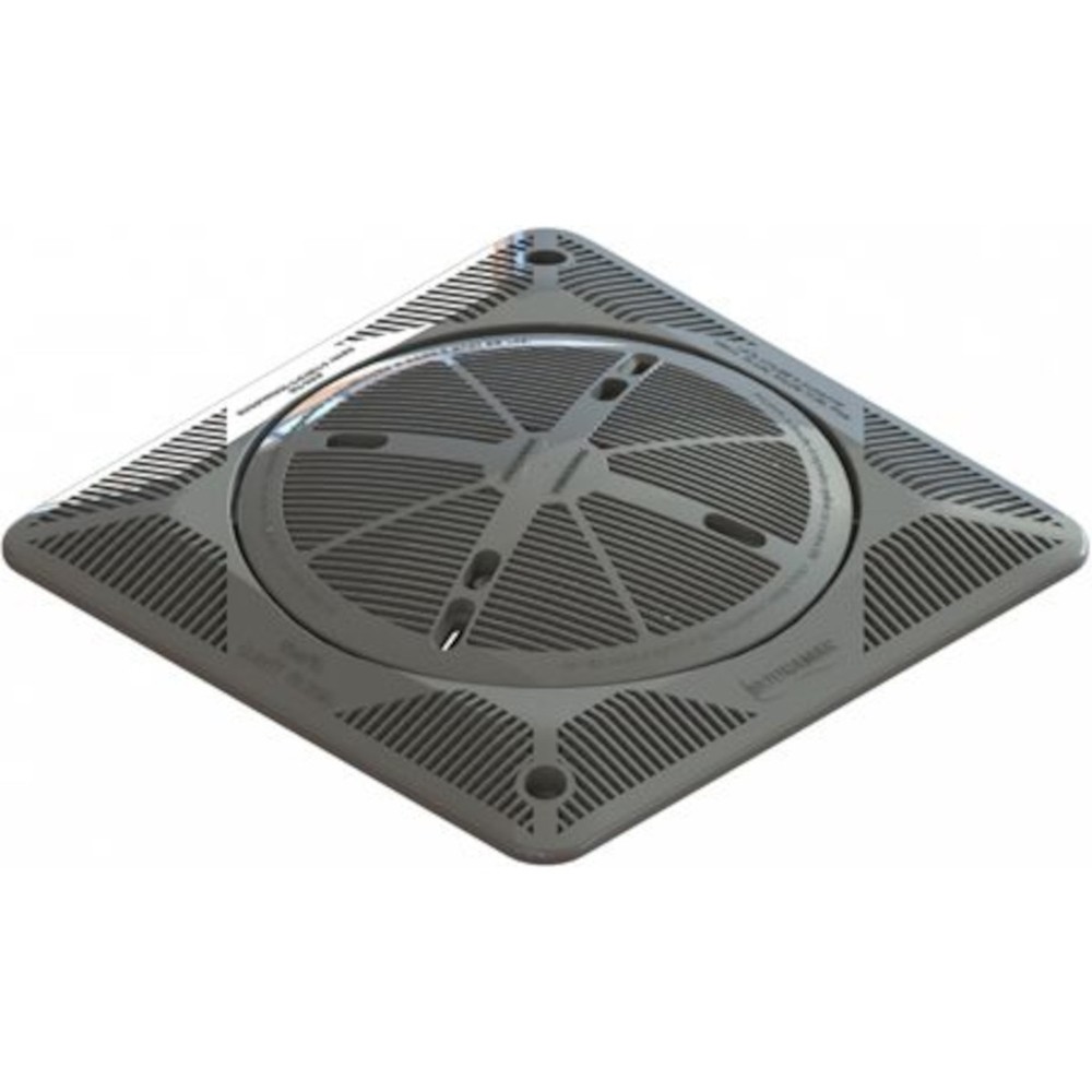 Tampa para Dreno Sodramar 30CM X 30CM Fsb Prata