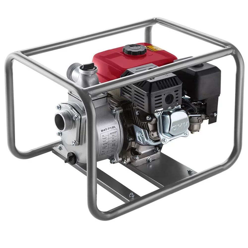 MOTOBOMBA AUTO ESCORVANTE A GASOLINA B4T710L 5.5CV PARTIDA MANUAL BRANCO MOTORES em Oferta na Shopee