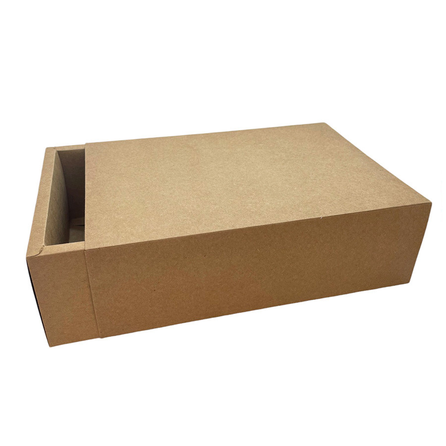 Caixa Gaveta Premium N°1 - Kraft - 27x19x8,5cm - 5 unidades - Rizzo em Oferta na Shopee