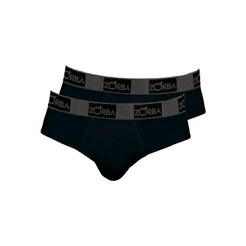 Kit com 2 Cuecas Slip Zorba 716