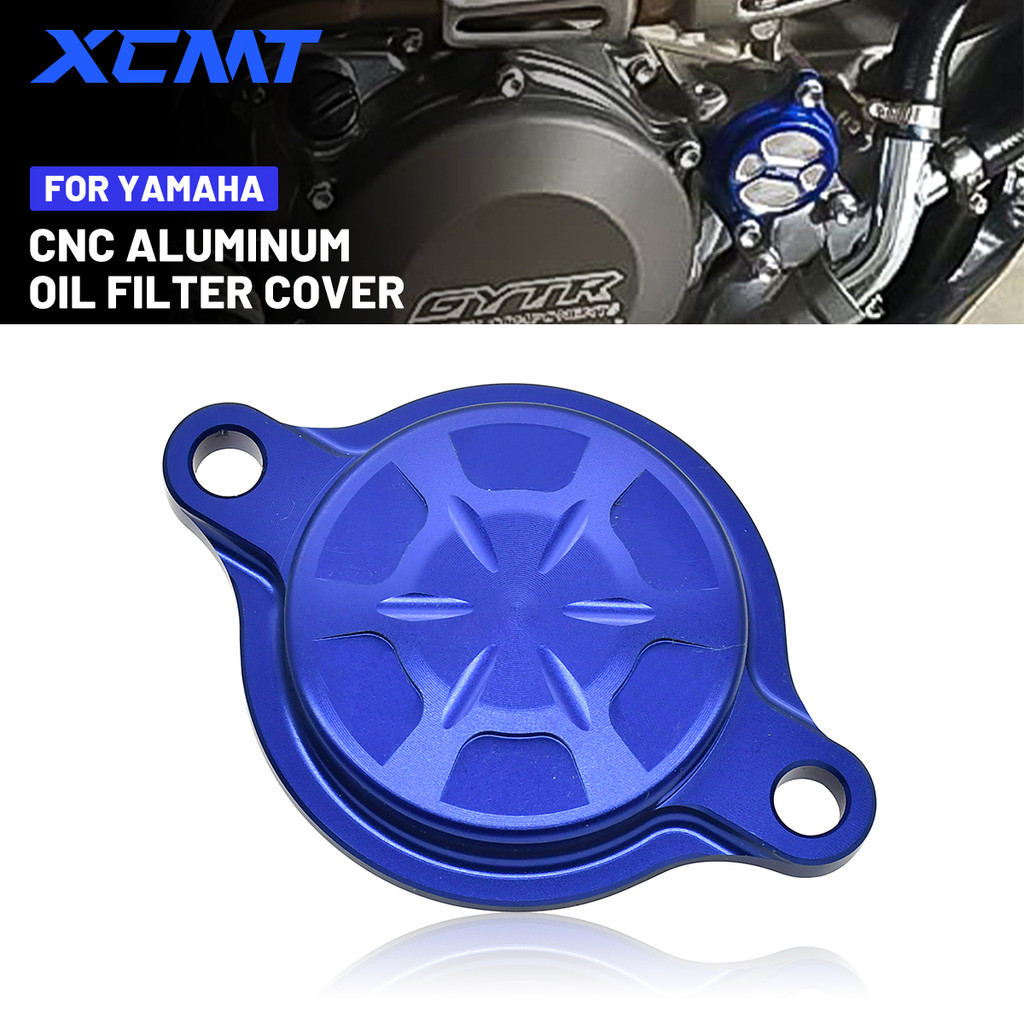 Para YAMAHA Tampa Do Filtro De Óleo Da Motocicleta Alumínio CNC YZ250F YZ250FX YZ450F WR250F WR450F YZ WR 250F 450F 250F
