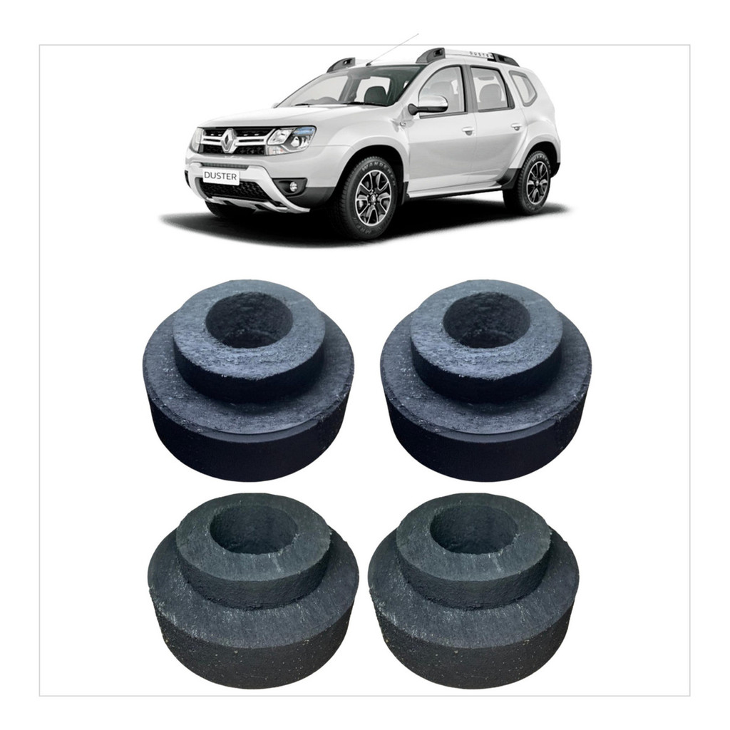 Kit Calço dianteiro Trasei Renault Duster 4x4 Envio Imediato