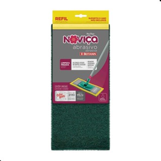 Refil para Mop Abrasivo Esponja Bucha Esfregão Noviça em Oferta na Shopee